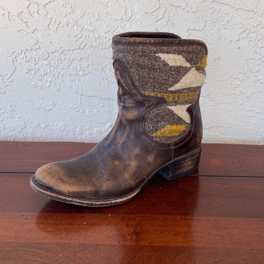Freebird by Steven Brown Leather Western Boots